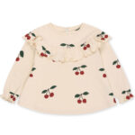 Organic Malli glitter bluse (3 år/98 cm)