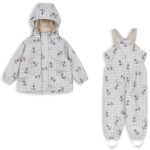 Palme regntøj med fleecefoer (2 år/92 cm)