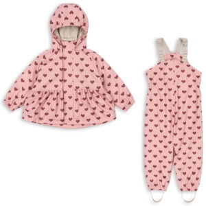 Palme regntøj med fleecefoer (7-8 år)