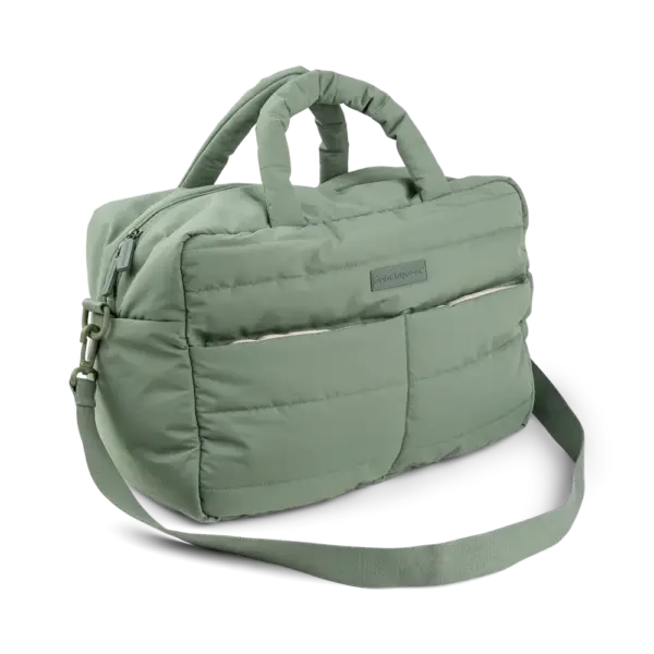 Quiltet pusletaske - grøn Quiltet pusletaske - grøn