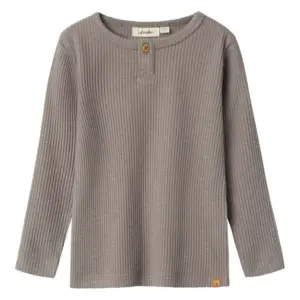 Rajo langærmet slim top - SILENT STORM - 122/128