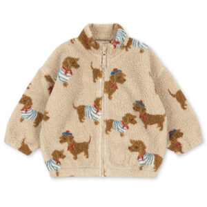 Recycled Jody teddyjakke (7-8 år)