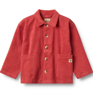 Sage Skjortejakke - Raspberry - 3 ÅR