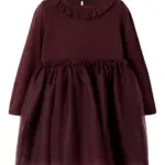 Solange Tulle Kjole - Catawba Grape - 116