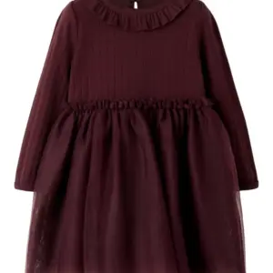 Solange Tulle Kjole - Catawba Grape - 98