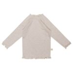 That's Mine Bluse - Micka - Rib - Light Brown Melange