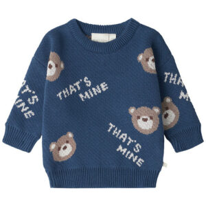 That's Mine Bluse - Strik - Florian - Key Blue