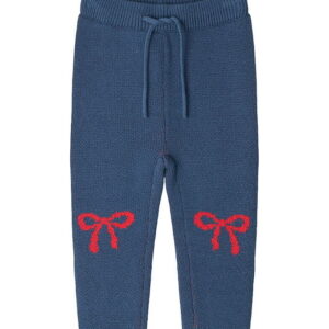 That's Mine Bukser - Strik - Norma - Key Blue/Rød Sløjfe