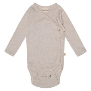 That's Mine Slå-om Body - Becca - Rib - Light Brown Melange