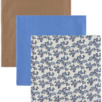That's Mine Stofbleer - 70x70 - 3-pak - Bora - Blue Bells