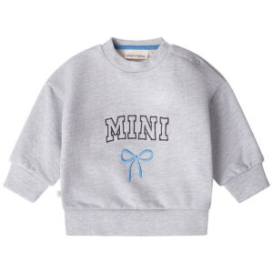 That's Mine Sweatshirt - Alpha - Mini/Blå Sløjfe