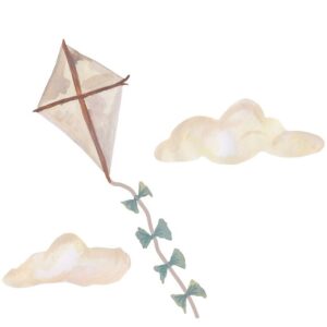 That's Mine Wallstickers - Drage - Lille - Beige