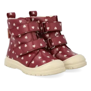 Vandafvisende TEX-støvle med hjerteprint - 3951 - 26