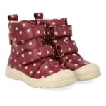 Vandafvisende TEX-støvle med hjerteprint - 3951 - 28