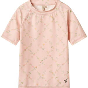 Wheat Badebluse - UV40+ - Jackie - Powder Checked Flowers