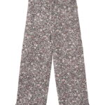 Wheat Bukser - Ela - Purple Stone Flowers