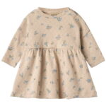 Wheat Kjole - Emmy - Warm Sand Flowers