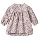 Wheat Kjole - Fenja - Lilac Checked Flowers