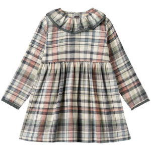 Wheat Kjole - Violetta - Multi Check