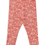 Wheat Leggings - Jules - Coral Flowers
