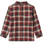 Wheat Skjorte - Willum - Red Blue Check