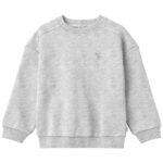 Wheat Sweatshirt - Willi - Light Melange Grey