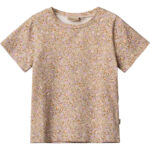 Wheat T-shirt - Manna - Lilac Flower Meadow