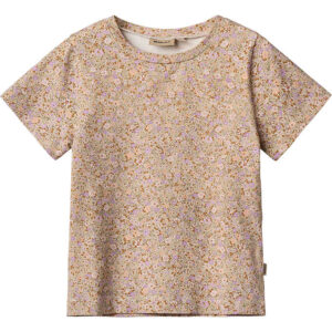 Wheat T-shirt - Manna - Lilac Flower Meadow