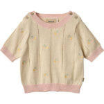 Wheat T-shirt - Strik - Malvina - Sandshell