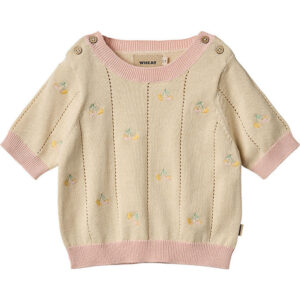 Wheat T-shirt - Strik - Malvina - Sandshell