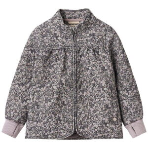 Wheat Termojakke - Thilde - Black Sea Flowers