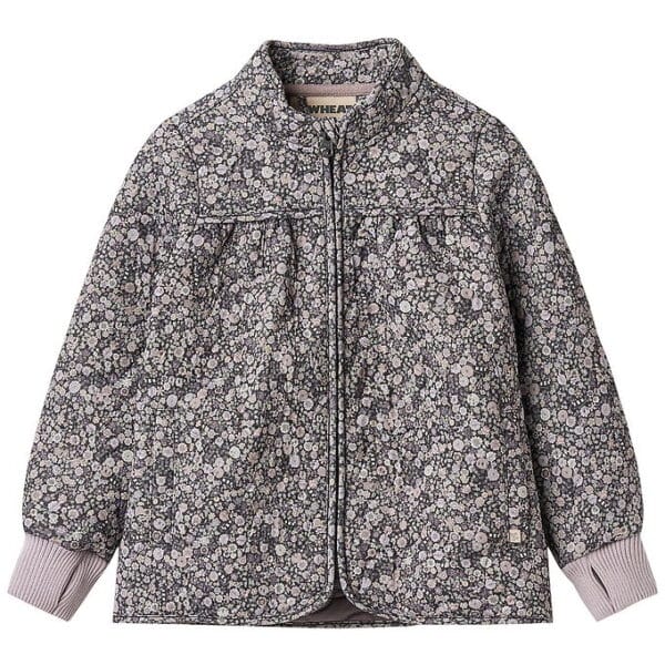 Wheat Termojakke - Thilde - Black Sea Flowers