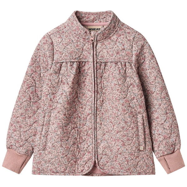 Wheat Termojakke - Thilde - Soft Lavender Flowers