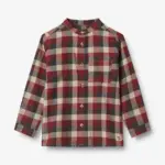 Willum Skjorte - Red Blue Check - 104/4 ÅR