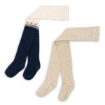 2-pak Cherry strømpebukser (116-122 cm)