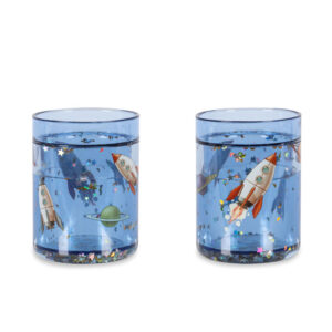 2-pak glitter kop (One size)