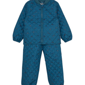 CeLaVi Termotøj - Ice Blue m. Biler