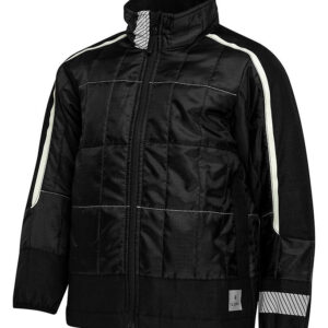 ILDHU Termojakke - Pep - Sort m. Selvlysende Reflekser