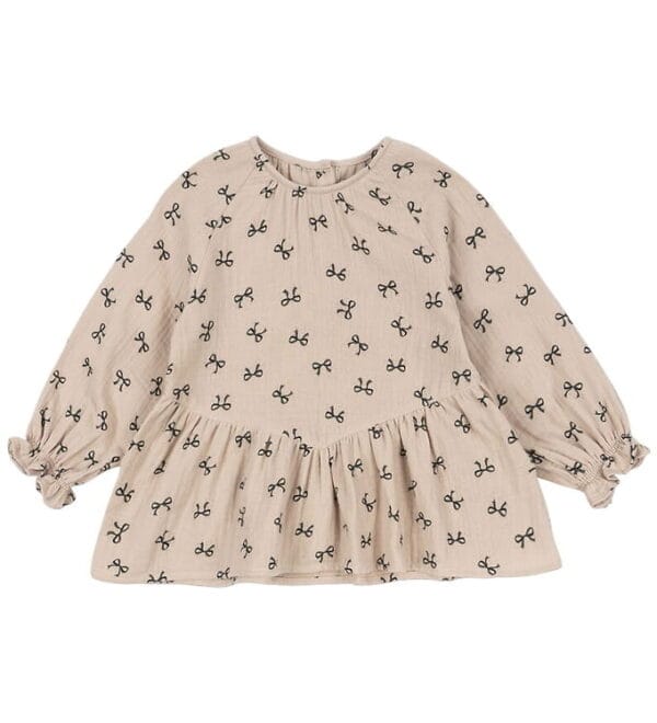 Konges Sløjd Bluse - Musselin - Coco - Bow Magnet