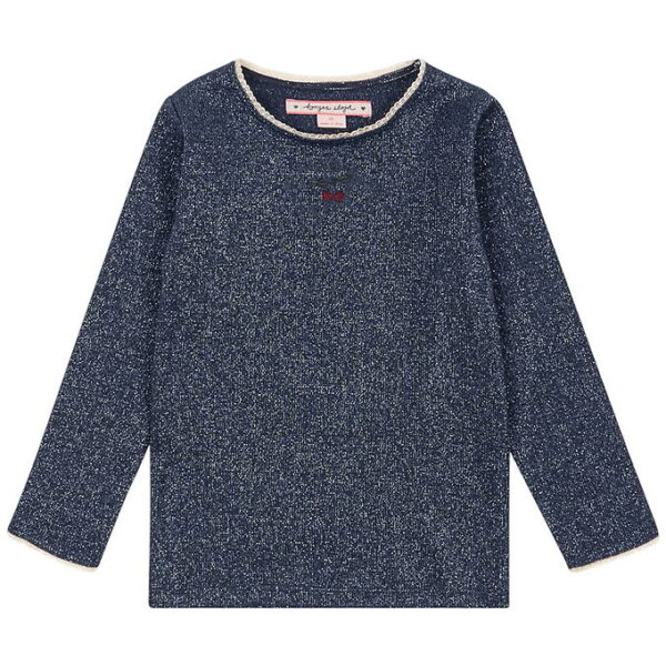 Konges Sløjd Bluse - Roli - Mood Indigo m. Glimmer