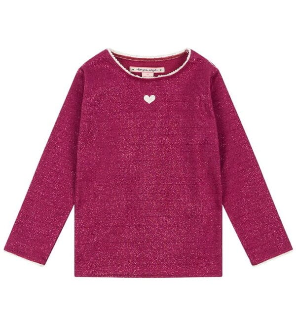 Konges Sløjd Bluse - Roli - Sangria m. Glimmer Konges Sløjd Bluse - Roli - Sangria m. Glimmer