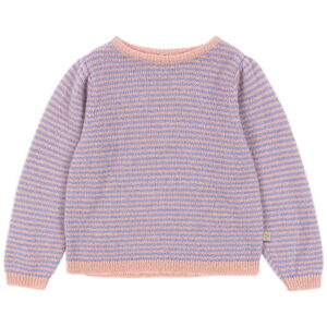 Konges Sløjd Bluse - Uld - Strik - Berle - Purple/Pink Dolphin