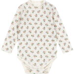 Konges Sløjd Body l/æ - Minnie - Verona Blues m. Hulmønster