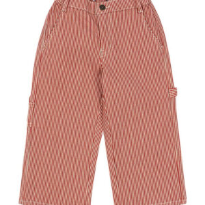 Konges Sløjd Bukser - Denim - Luc - Milk Rouge Stripe