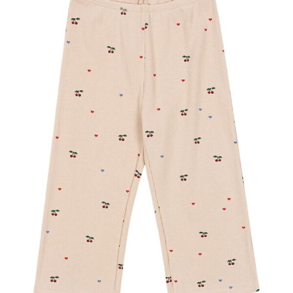 Konges Sløjd Bukser - Rib - Ella - Cherry Coeur Blush