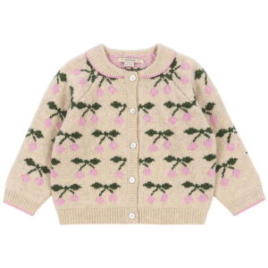 Konges Sløjd Cardigan - Uld - Strik - Belou - Cherry