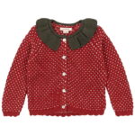 Konges Sløjd Cardigan - Uld - Strik - Strawberry - Barbados Cher