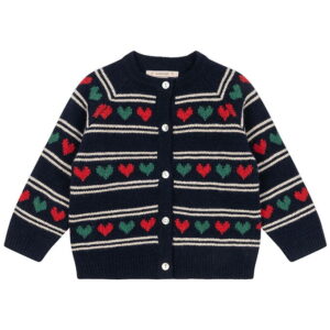 Konges Sløjd Cardigan - Uld/Polyamid - Belou - Heart