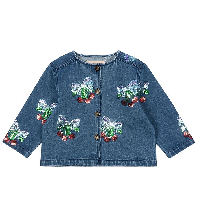 Konges Sløjd Denimjakke - Magot - Amarena Sequin