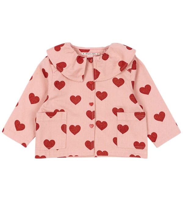 Konges Sløjd Denimjakke - Magot - Amour Glitter